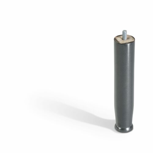 Juego 2 patas Madera Gris Metal 30 cm