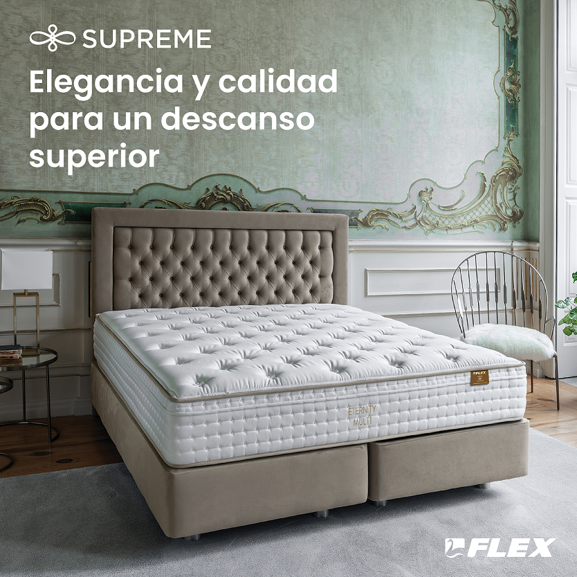 Pack Colchón Flex Nube Visco + Canapé Abatible Madera 19 +